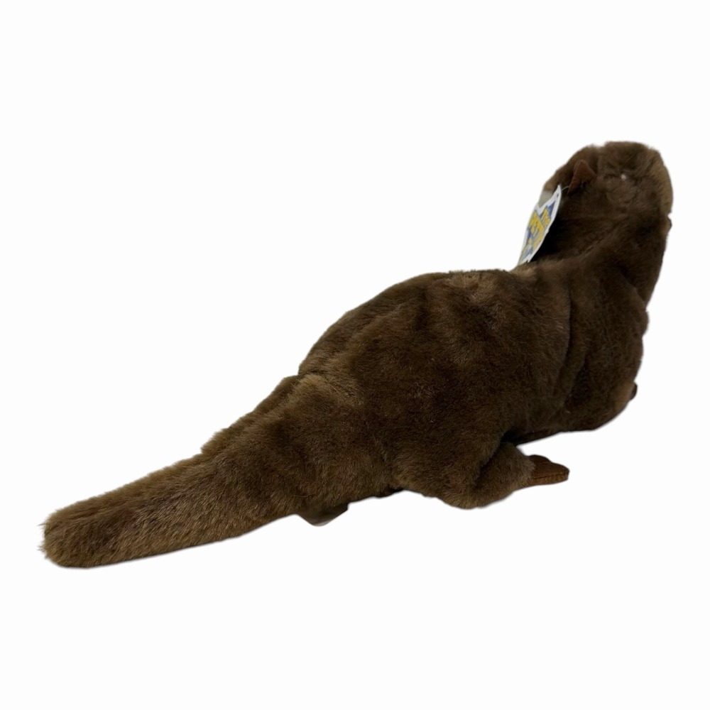 The Petting Zoo River Otter Plush Toy Stuffed Animal for Kids Wild Onez 9" NWT - Picture 6 of 15